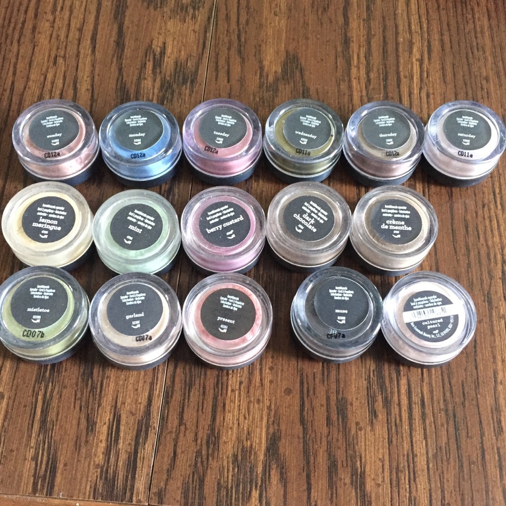 BareMinerals small eye shadows